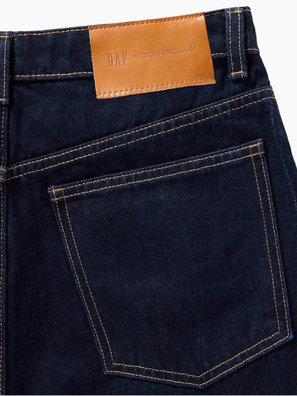 GAP x Victoria Beckham High Rise Straight Jeans